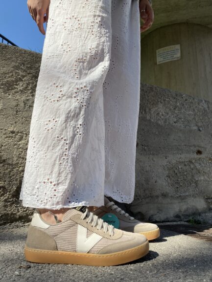 Victoria velluto taupe